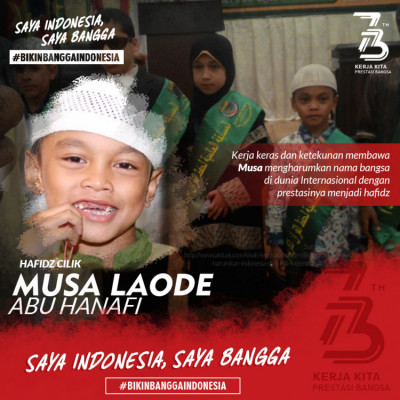 Saya Indonesia, Saya Bangga. Profesi Hafidz Cilik - 20180806